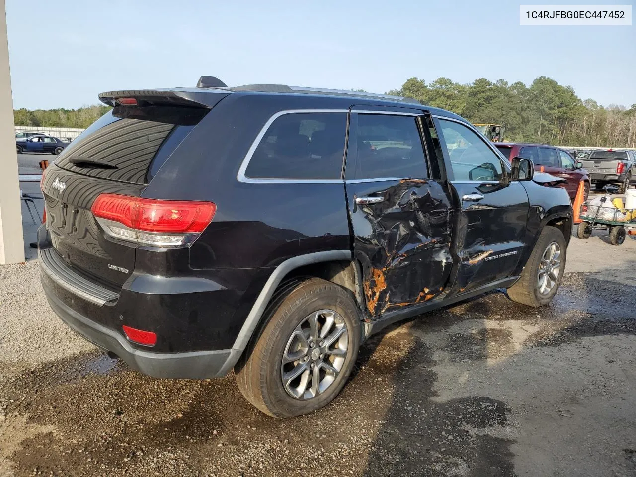 2014 Jeep Grand Cherokee Limited VIN: 1C4RJFBG0EC447452 Lot: 70427514