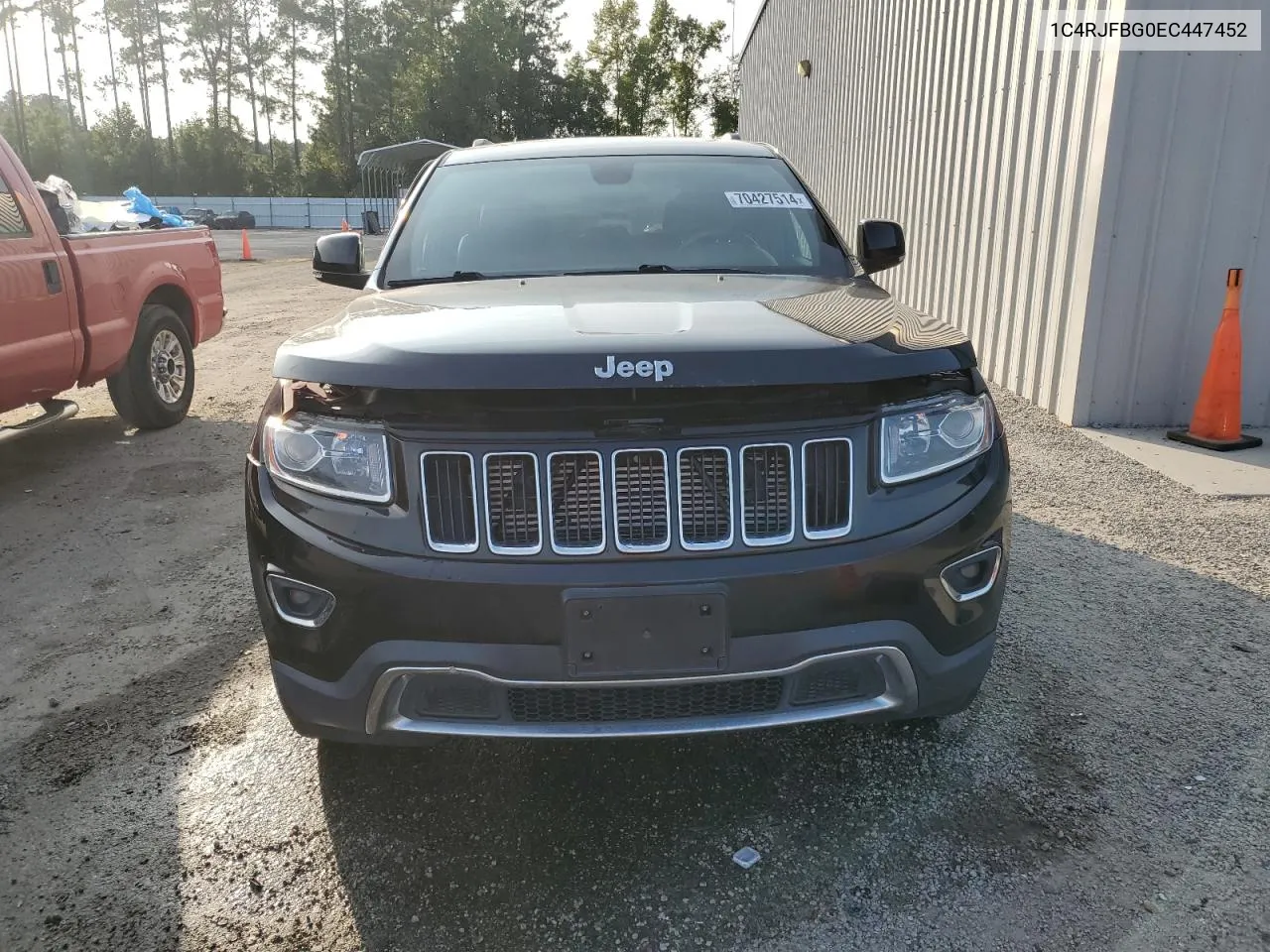 2014 Jeep Grand Cherokee Limited VIN: 1C4RJFBG0EC447452 Lot: 70427514