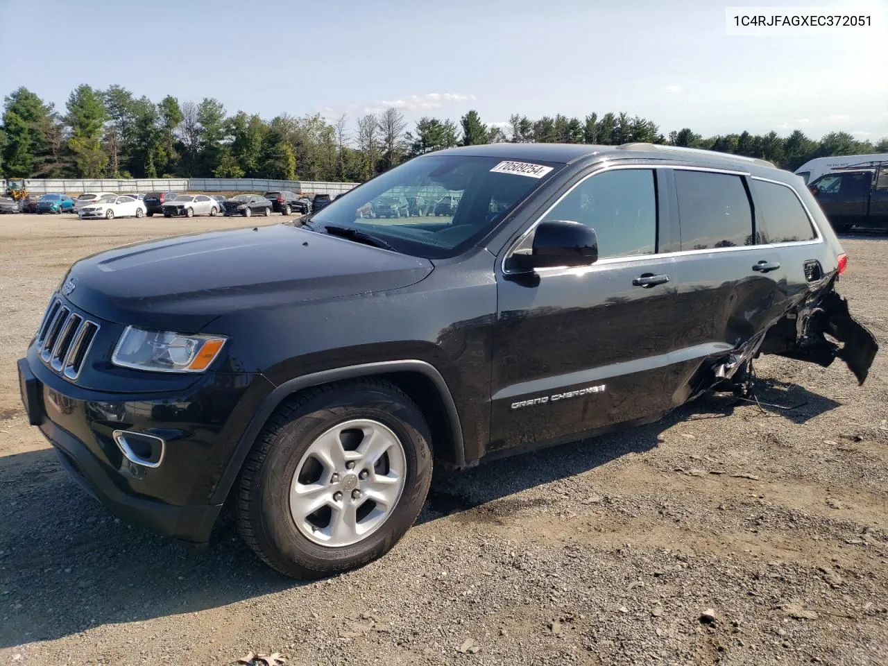 1C4RJFAGXEC372051 2014 Jeep Grand Cherokee Laredo