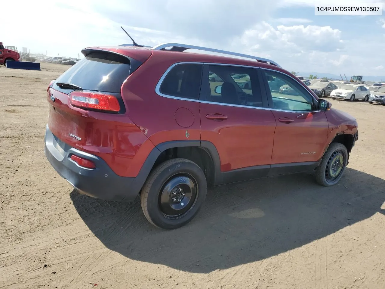 2014 Jeep Cherokee Limited VIN: 1C4PJMDS9EW130507 Lot: 70549664