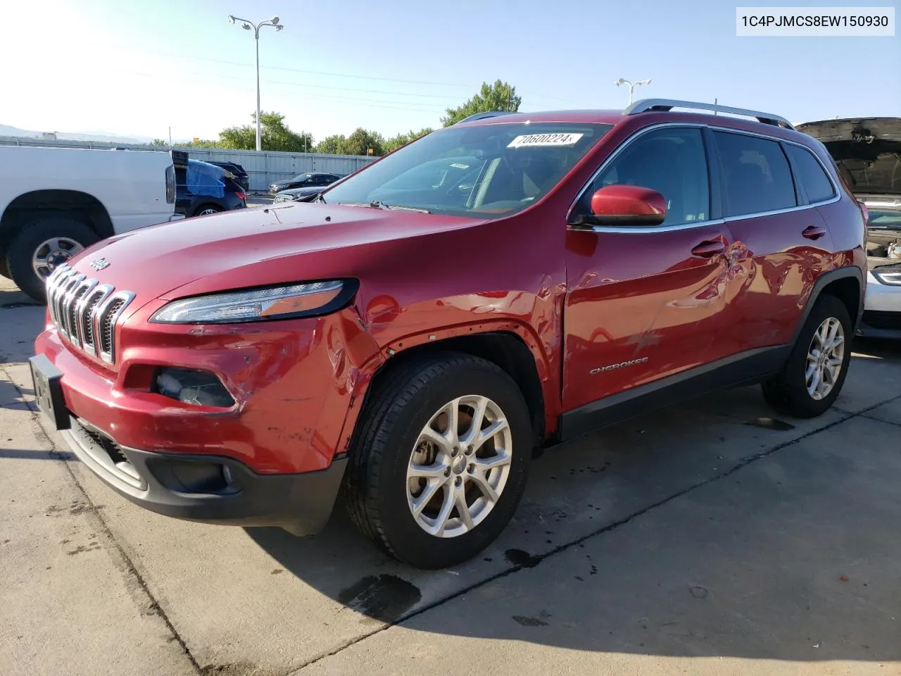 2014 Jeep Cherokee Latitude VIN: 1C4PJMCS8EW150930 Lot: 70600224