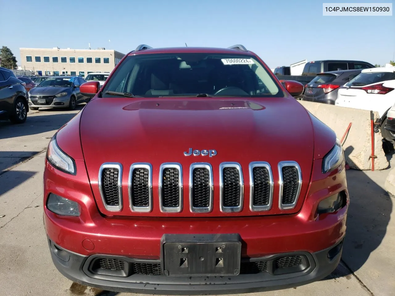 2014 Jeep Cherokee Latitude VIN: 1C4PJMCS8EW150930 Lot: 70600224