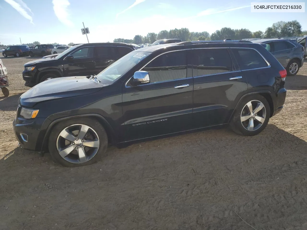 1C4RJFCTXEC216330 2014 Jeep Grand Cherokee Overland