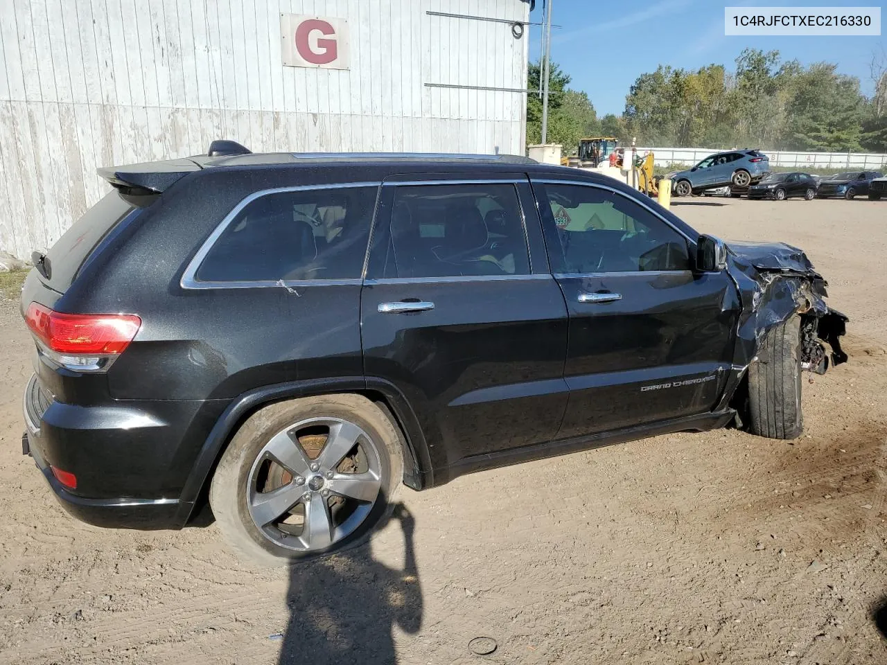 2014 Jeep Grand Cherokee Overland VIN: 1C4RJFCTXEC216330 Lot: 70617174