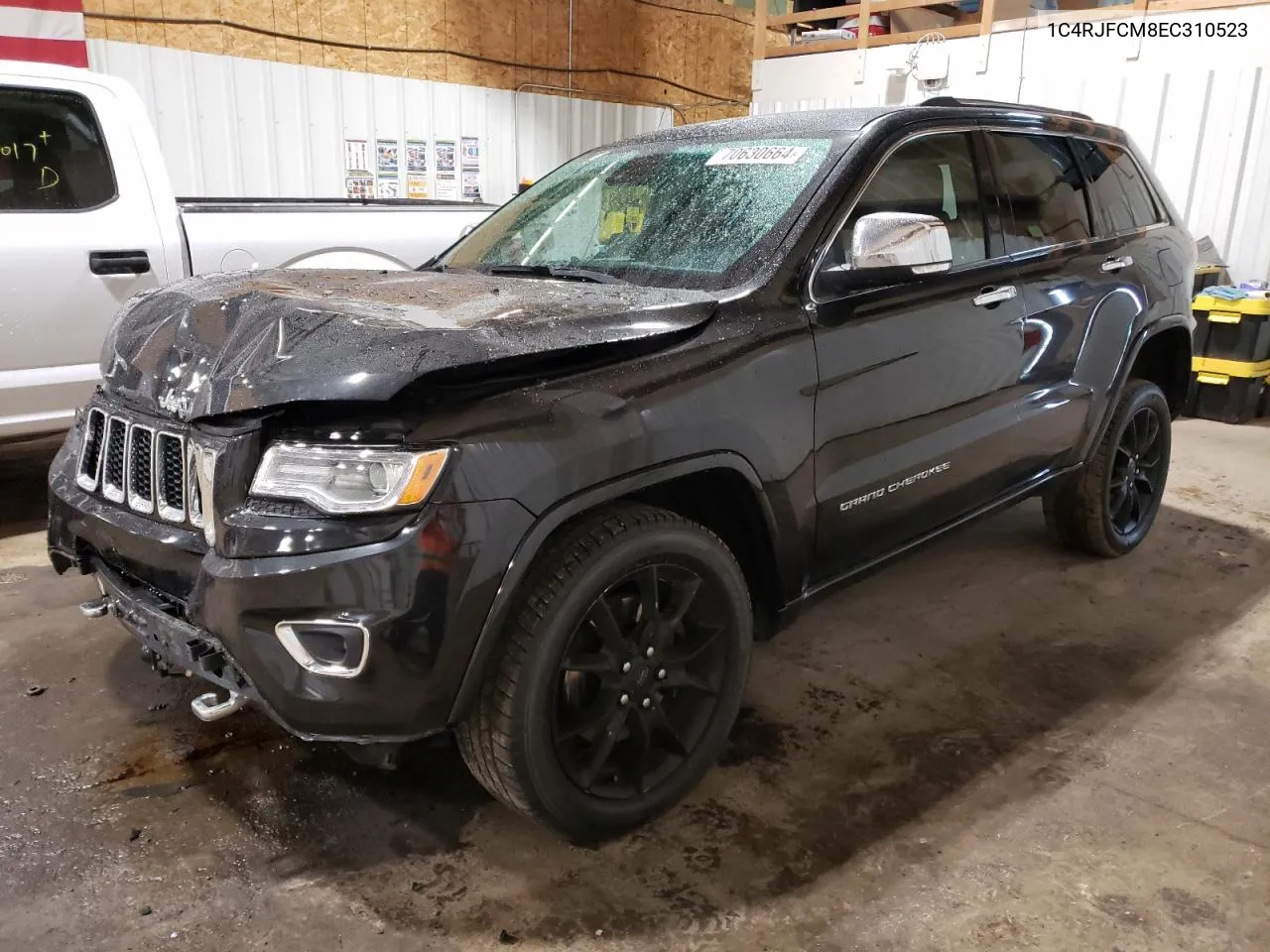 2014 Jeep Grand Cherokee Overland VIN: 1C4RJFCM8EC310523 Lot: 70630664