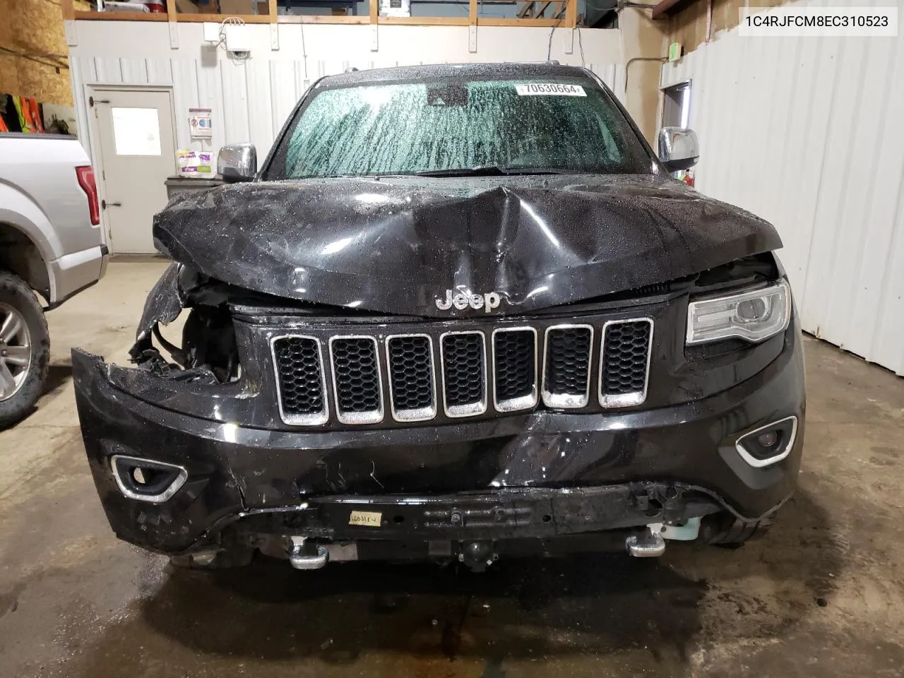 2014 Jeep Grand Cherokee Overland VIN: 1C4RJFCM8EC310523 Lot: 70630664