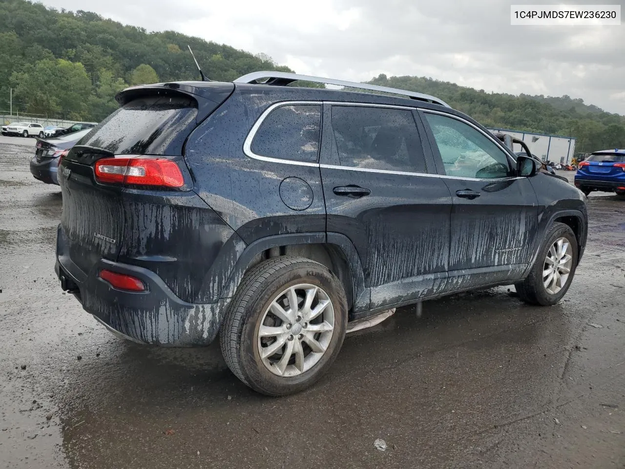 2014 Jeep Cherokee Limited VIN: 1C4PJMDS7EW236230 Lot: 70641944