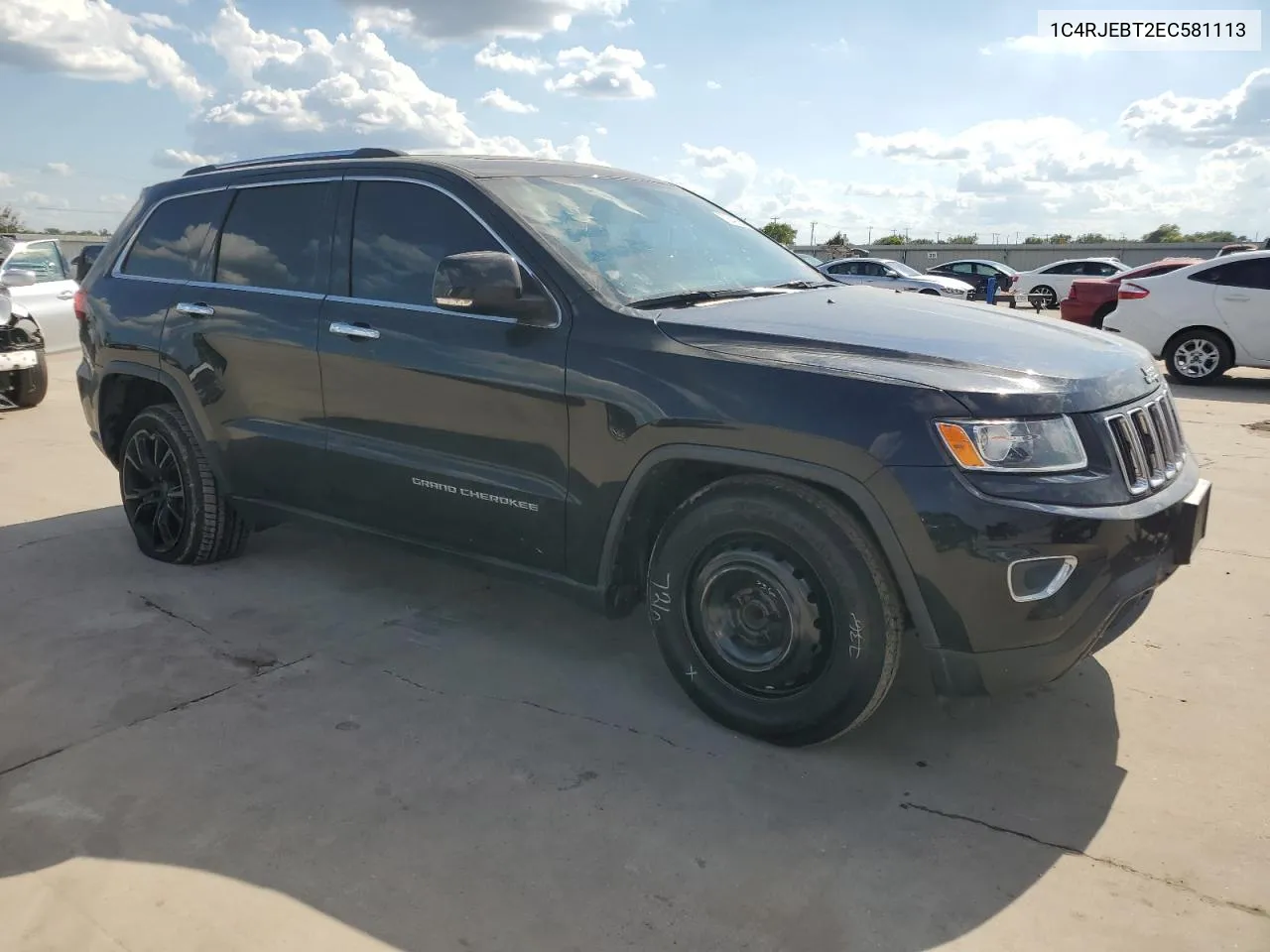 2014 Jeep Grand Cherokee Limited VIN: 1C4RJEBT2EC581113 Lot: 70642654