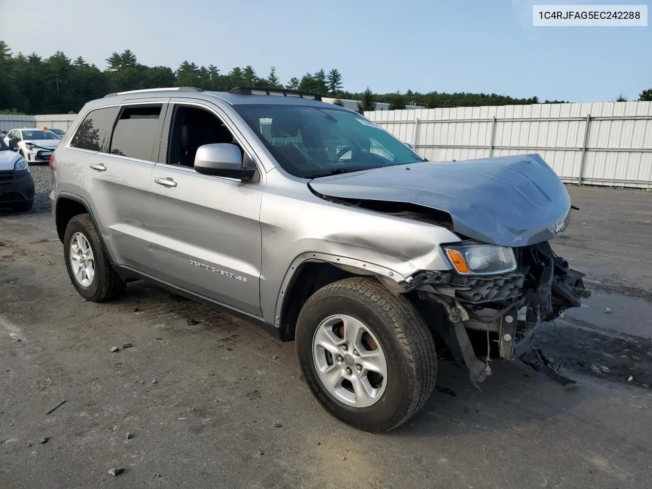 2014 Jeep Grand Cherokee Laredo VIN: 1C4RJFAG5EC242288 Lot: 70644904