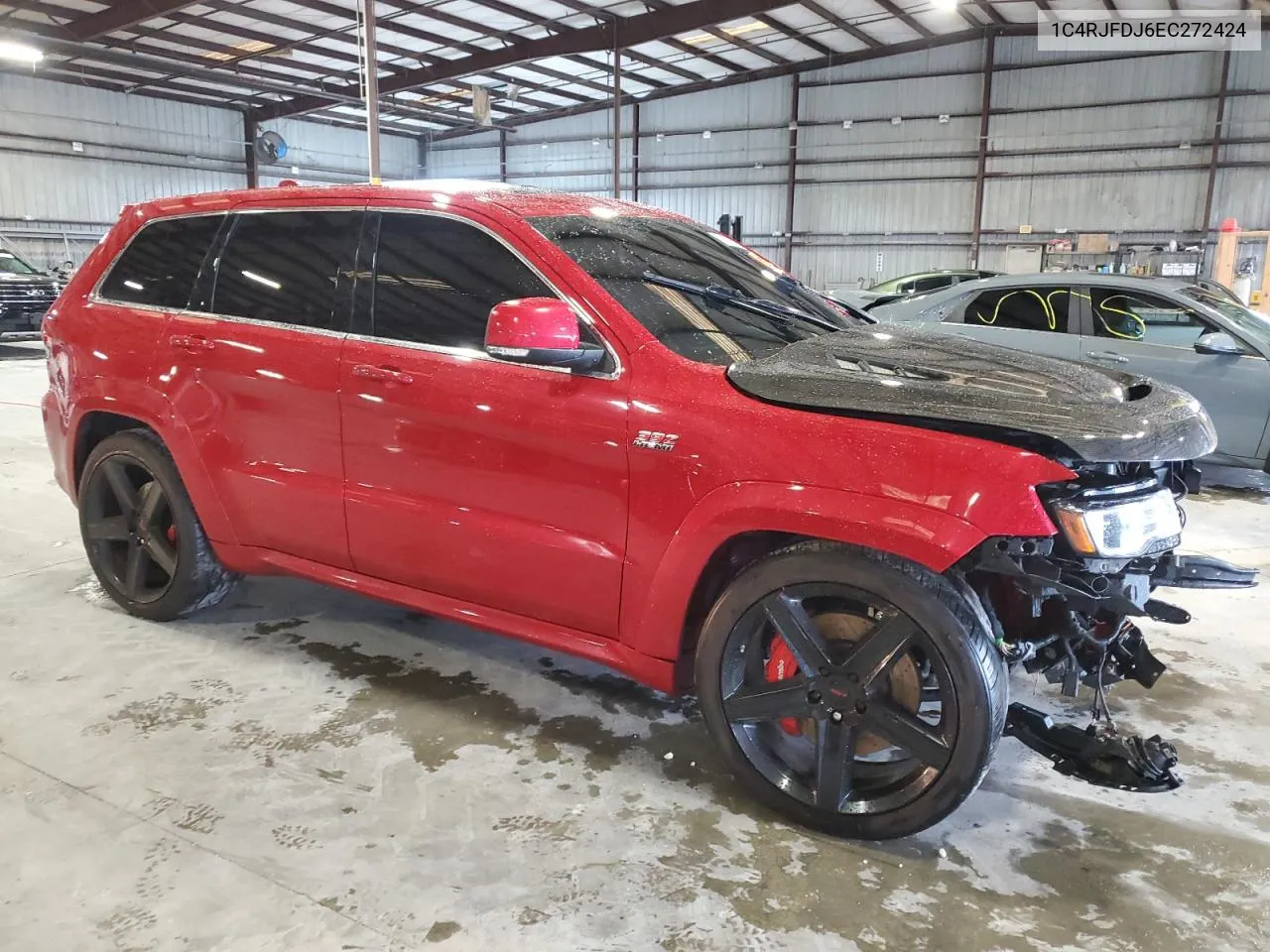 2014 Jeep Grand Cherokee Srt-8 VIN: 1C4RJFDJ6EC272424 Lot: 70687364