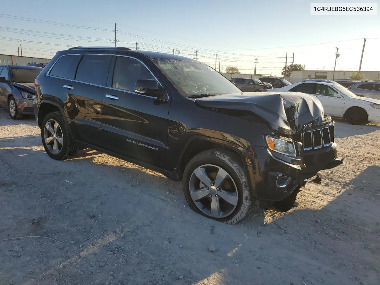 2014 Jeep Grand Cherokee Limited VIN: 1C4RJEBG5EC536394 Lot: 70691604