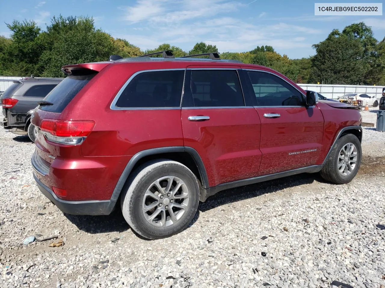 2014 Jeep Grand Cherokee Limited VIN: 1C4RJEBG9EC502202 Lot: 70695964