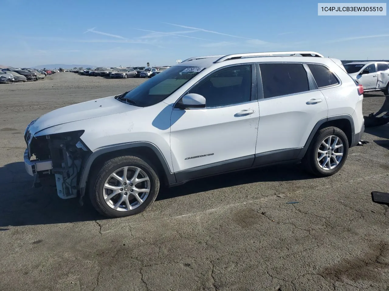 2014 Jeep Cherokee Latitude VIN: 1C4PJLCB3EW305510 Lot: 70758774