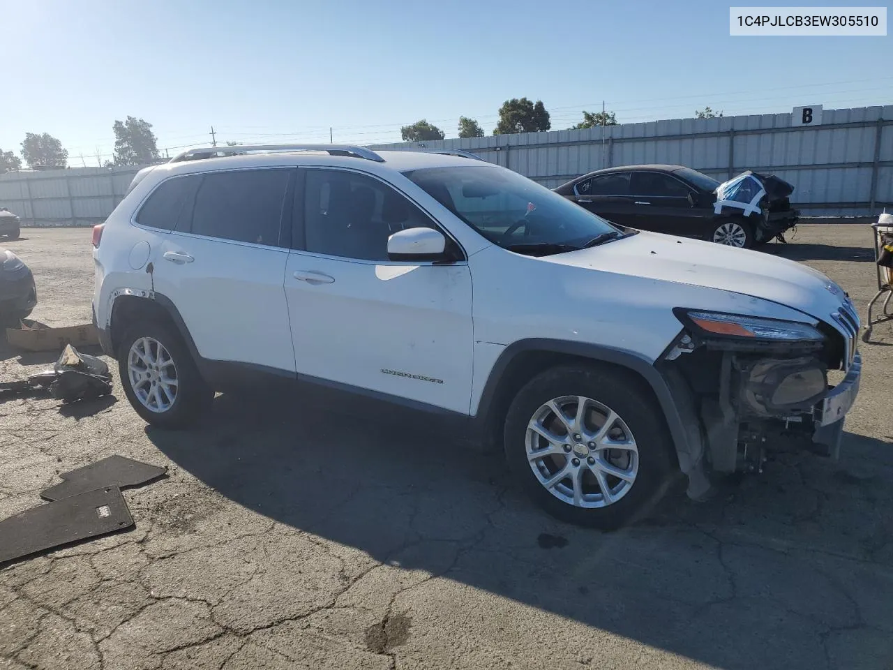 2014 Jeep Cherokee Latitude VIN: 1C4PJLCB3EW305510 Lot: 70758774