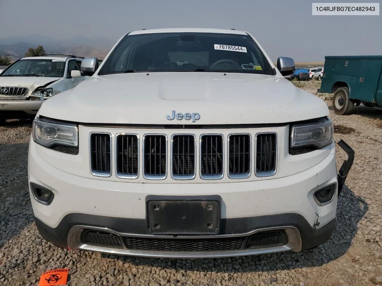 2014 Jeep Grand Cherokee Limited VIN: 1C4RJFBG7EC482943 Lot: 70785544