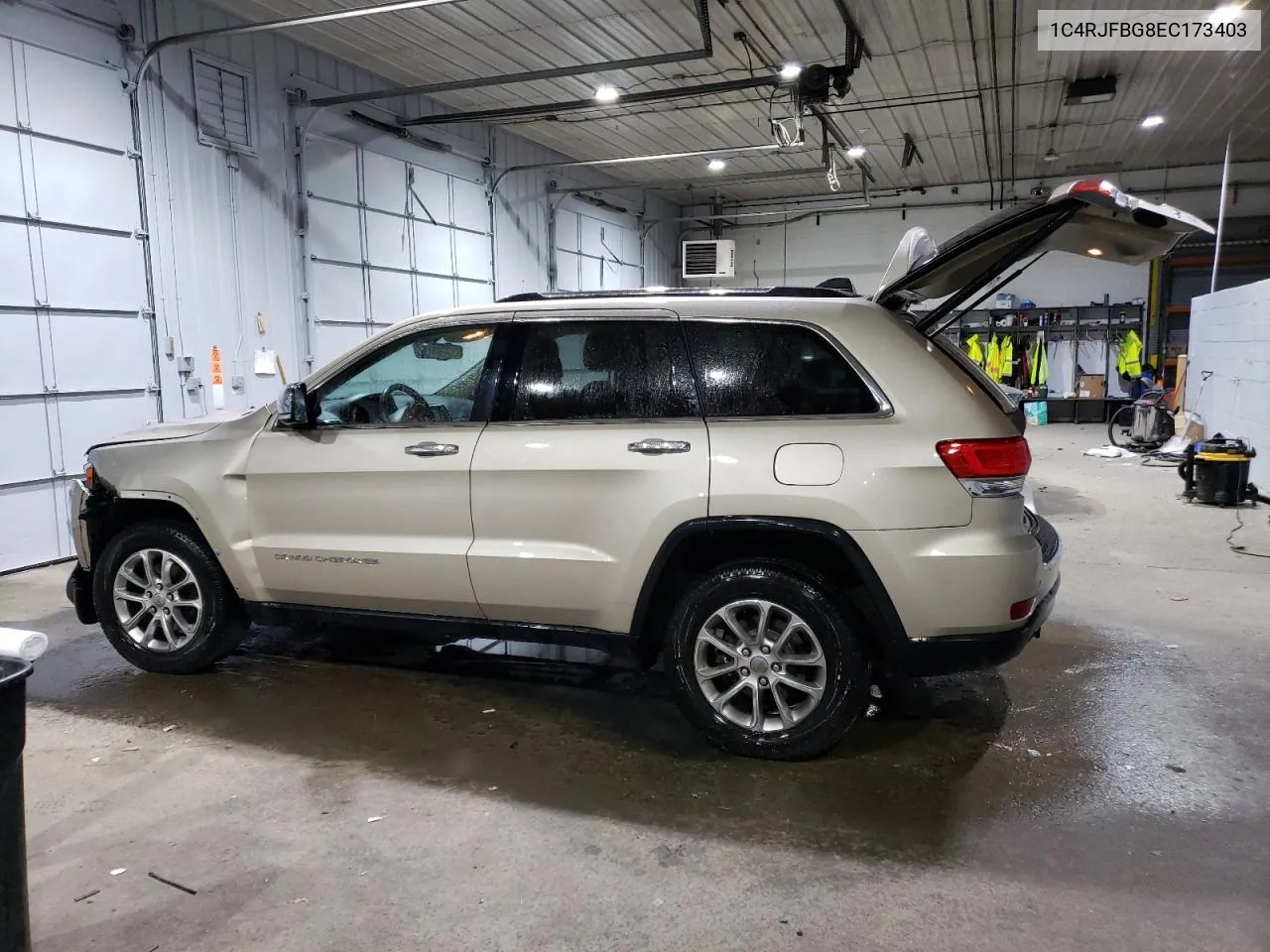 2014 Jeep Grand Cherokee Limited VIN: 1C4RJFBG8EC173403 Lot: 70827124