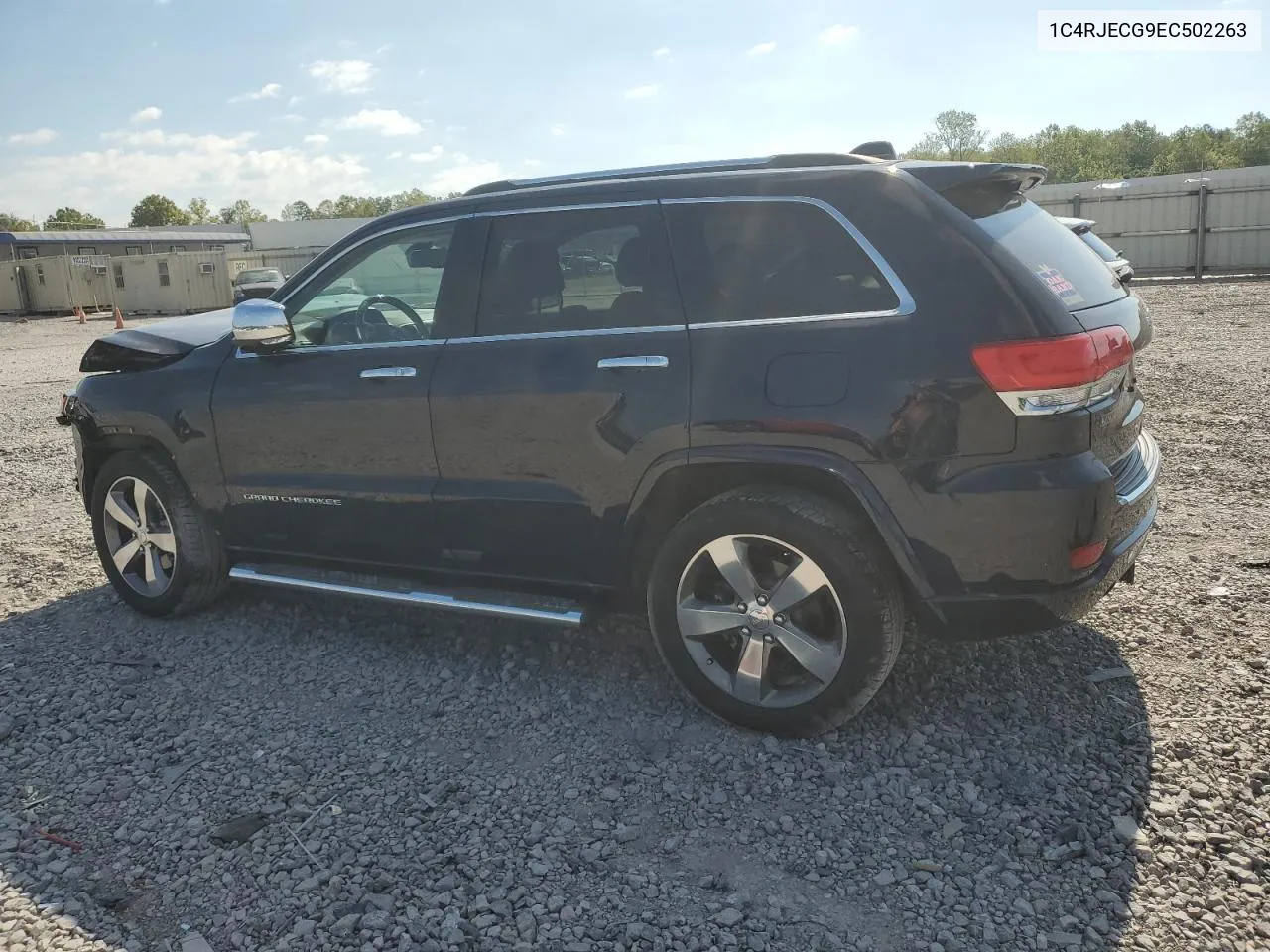 2014 Jeep Grand Cherokee Overland VIN: 1C4RJECG9EC502263 Lot: 70833344