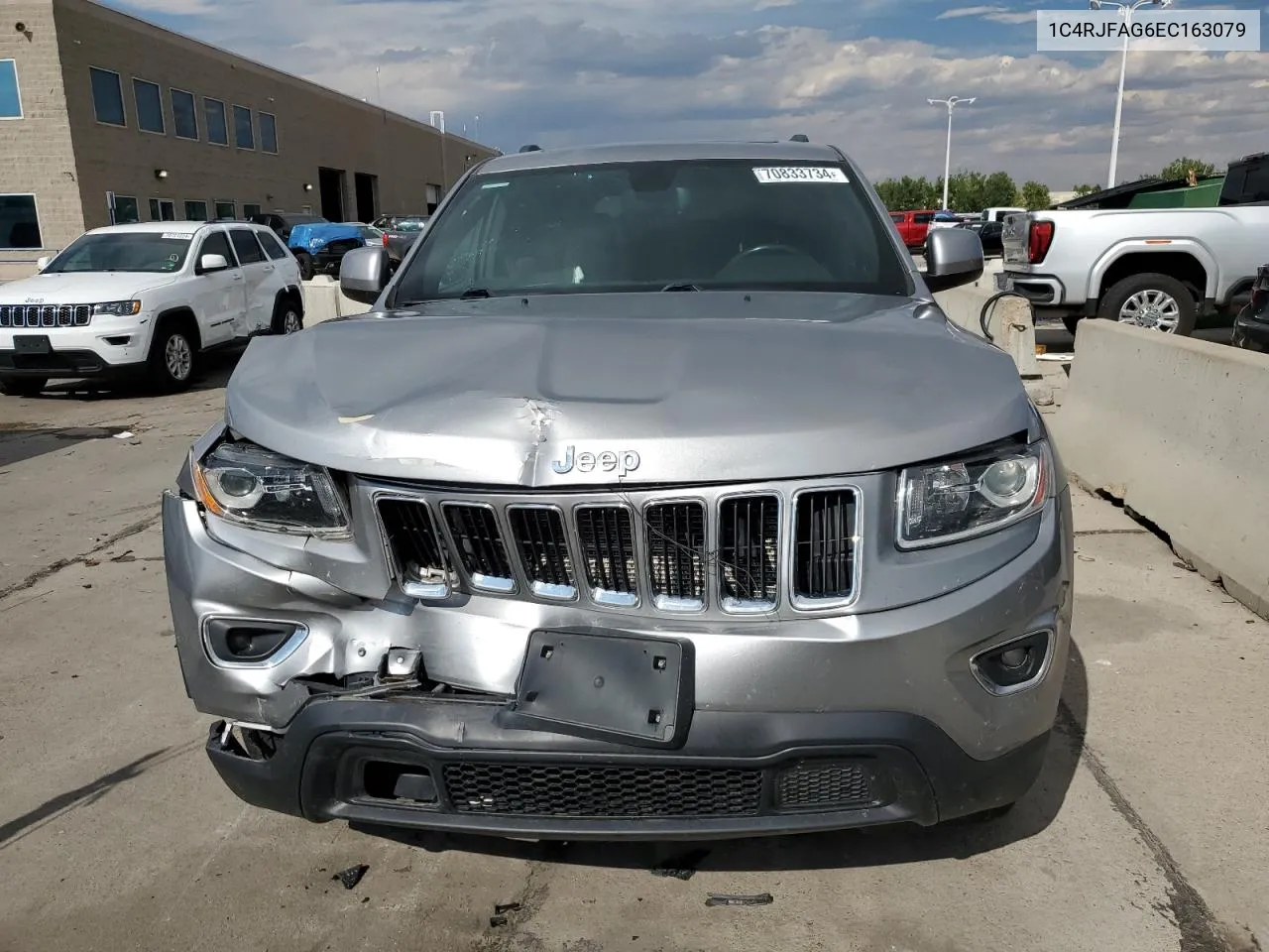 2014 Jeep Grand Cherokee Laredo VIN: 1C4RJFAG6EC163079 Lot: 70833734