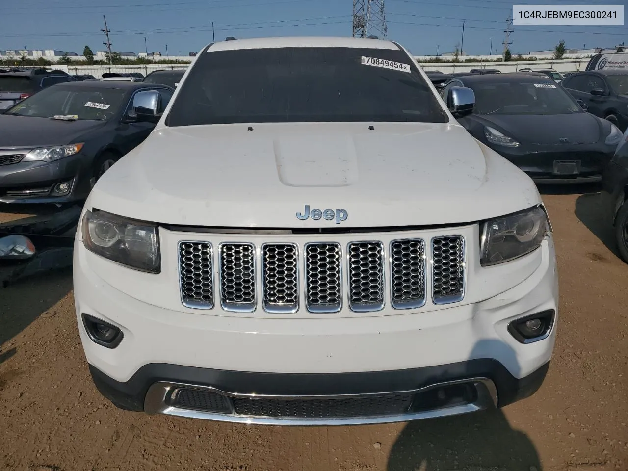 2014 Jeep Grand Cherokee Limited VIN: 1C4RJEBM9EC300241 Lot: 70849454