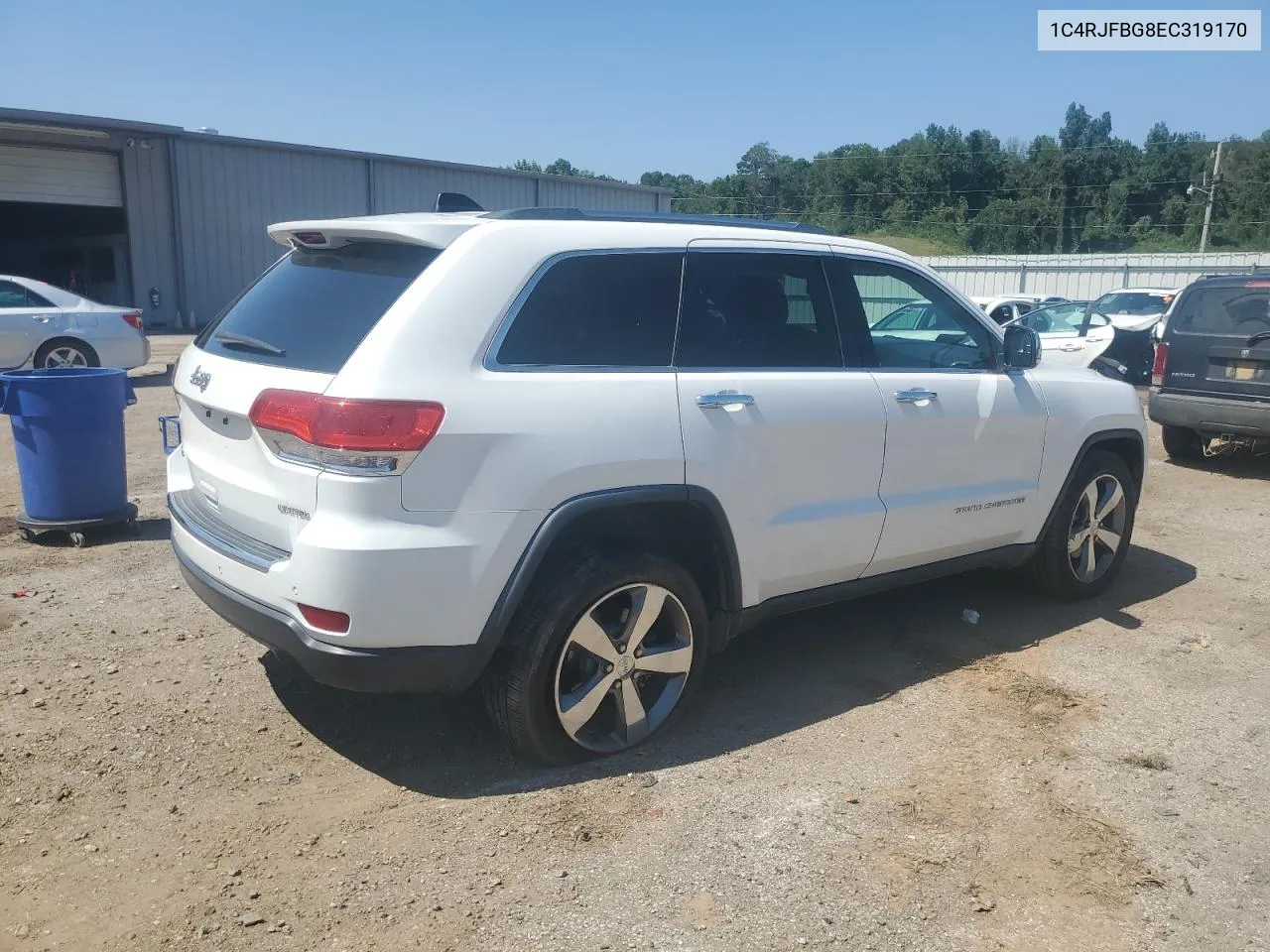 2014 Jeep Grand Cherokee Limited VIN: 1C4RJFBG8EC319170 Lot: 70872644