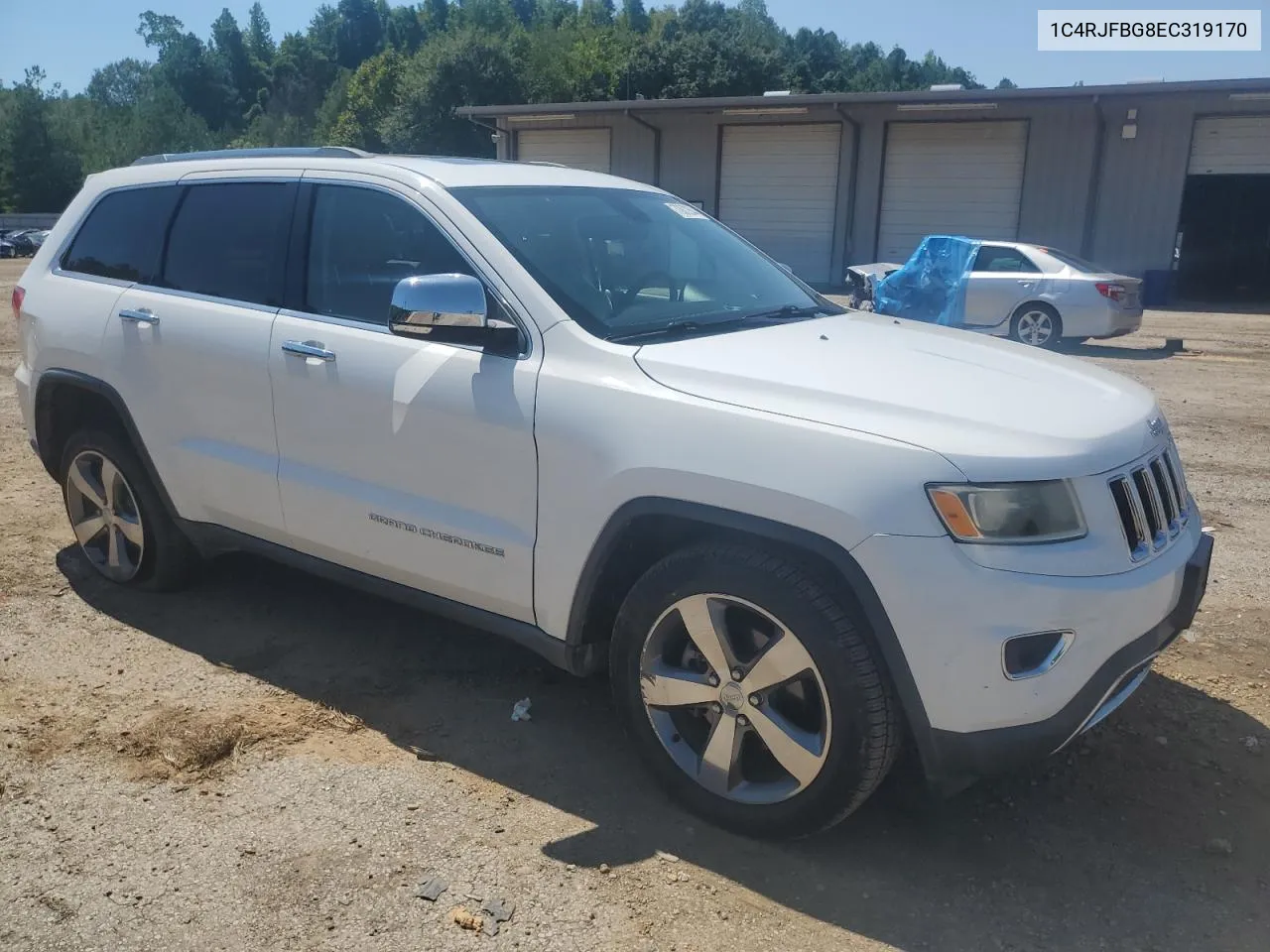 2014 Jeep Grand Cherokee Limited VIN: 1C4RJFBG8EC319170 Lot: 70872644