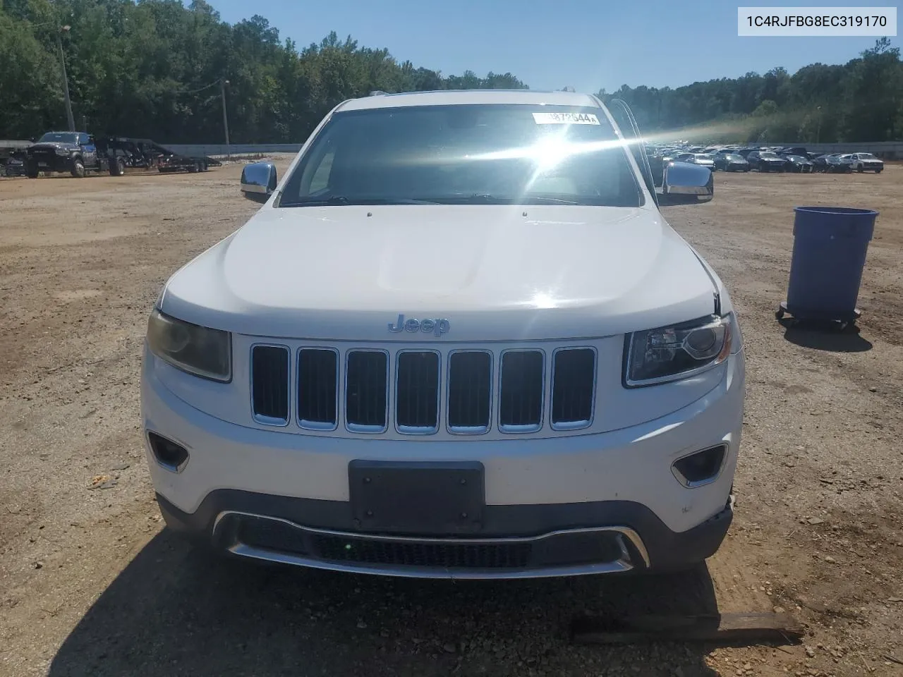 2014 Jeep Grand Cherokee Limited VIN: 1C4RJFBG8EC319170 Lot: 70872644