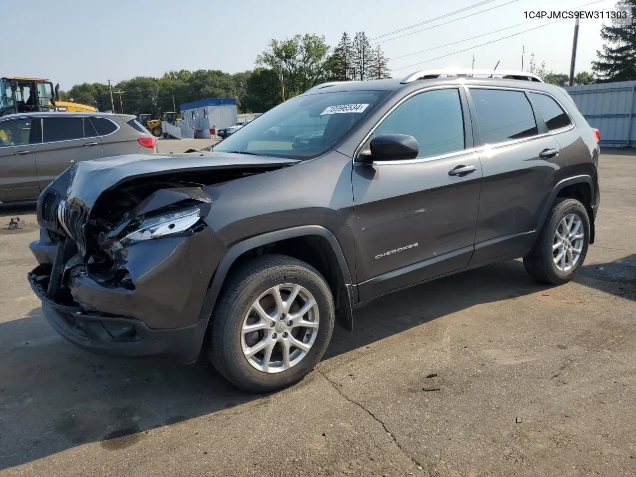 2014 Jeep Cherokee Latitude VIN: 1C4PJMCS9EW311303 Lot: 70996534