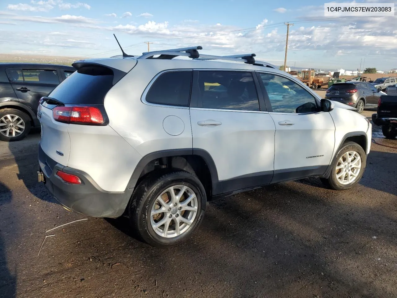 2014 Jeep Cherokee Latitude VIN: 1C4PJMCS7EW203083 Lot: 71008424