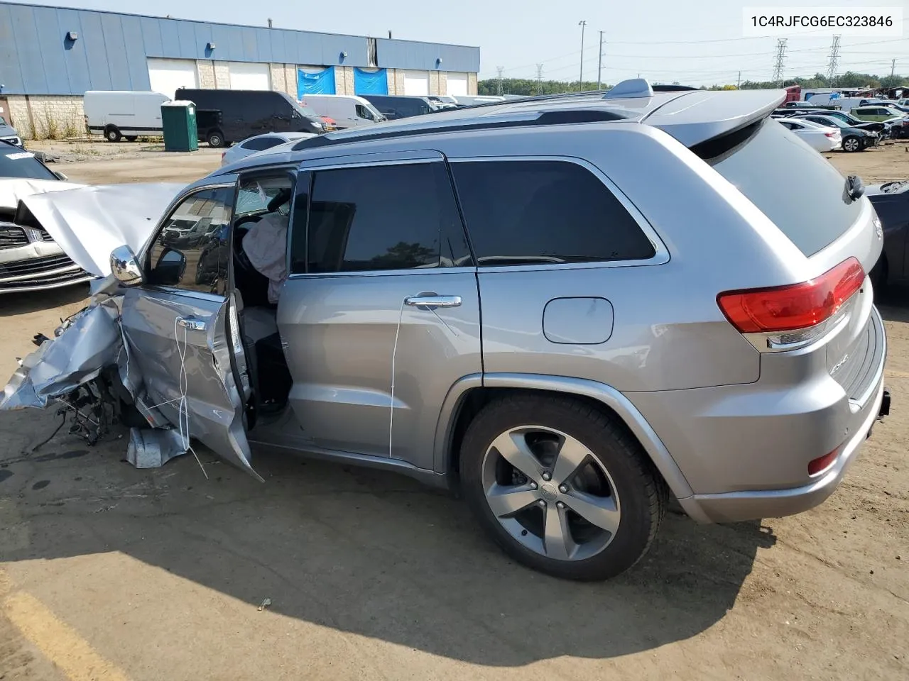 2014 Jeep Grand Cherokee Overland VIN: 1C4RJFCG6EC323846 Lot: 71023444