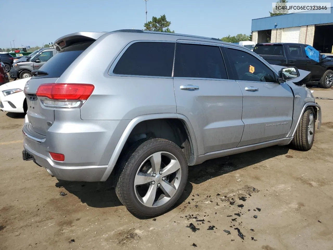 2014 Jeep Grand Cherokee Overland VIN: 1C4RJFCG6EC323846 Lot: 71023444