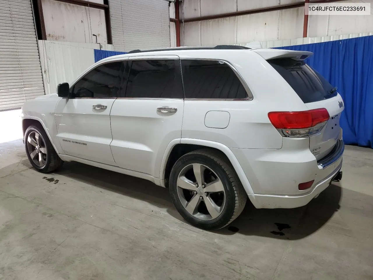 2014 Jeep Grand Cherokee Overland VIN: 1C4RJFCT6EC233691 Lot: 71049364