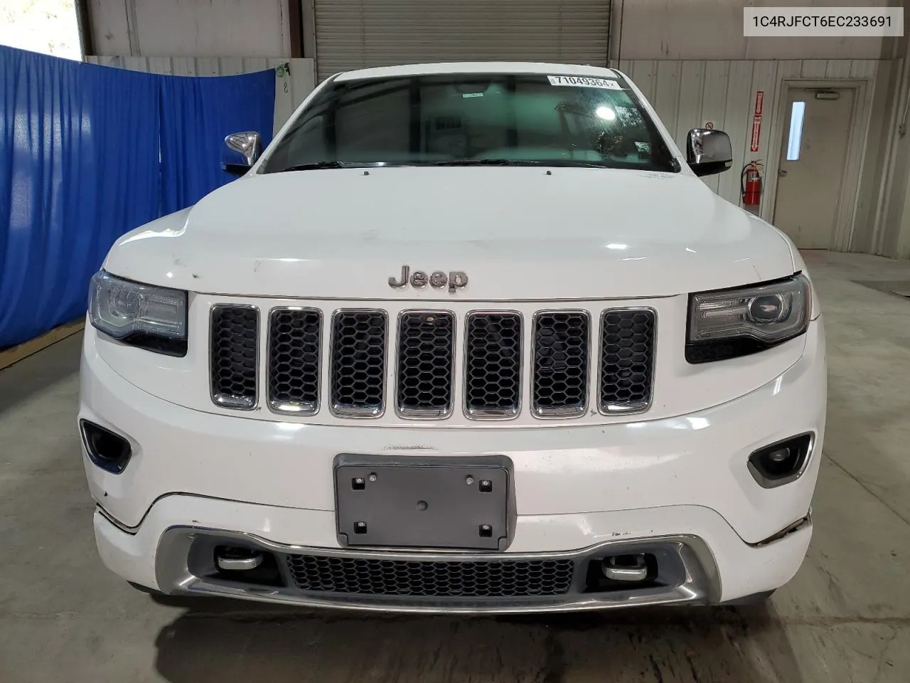 2014 Jeep Grand Cherokee Overland VIN: 1C4RJFCT6EC233691 Lot: 71049364