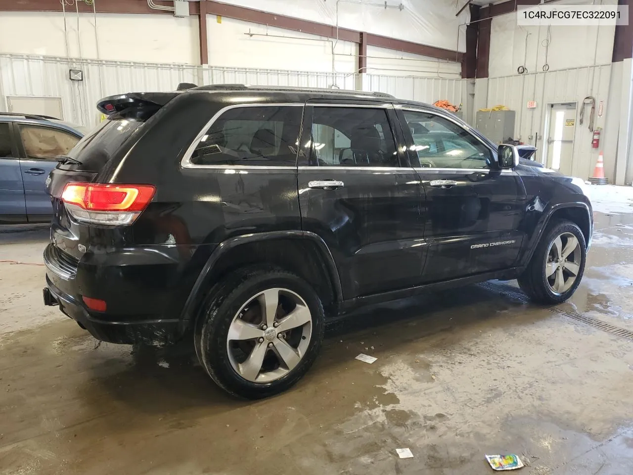 2014 Jeep Grand Cherokee Overland VIN: 1C4RJFCG7EC322091 Lot: 71050834