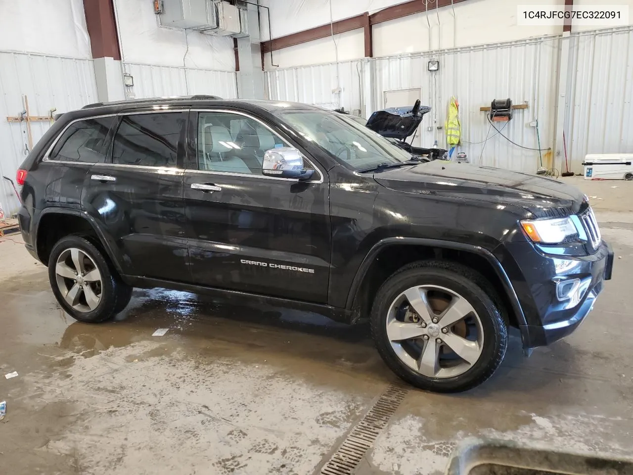 2014 Jeep Grand Cherokee Overland VIN: 1C4RJFCG7EC322091 Lot: 71050834