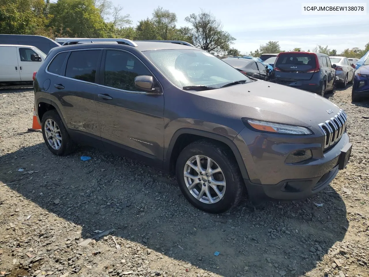 2014 Jeep Cherokee Latitude VIN: 1C4PJMCB6EW138078 Lot: 71105194