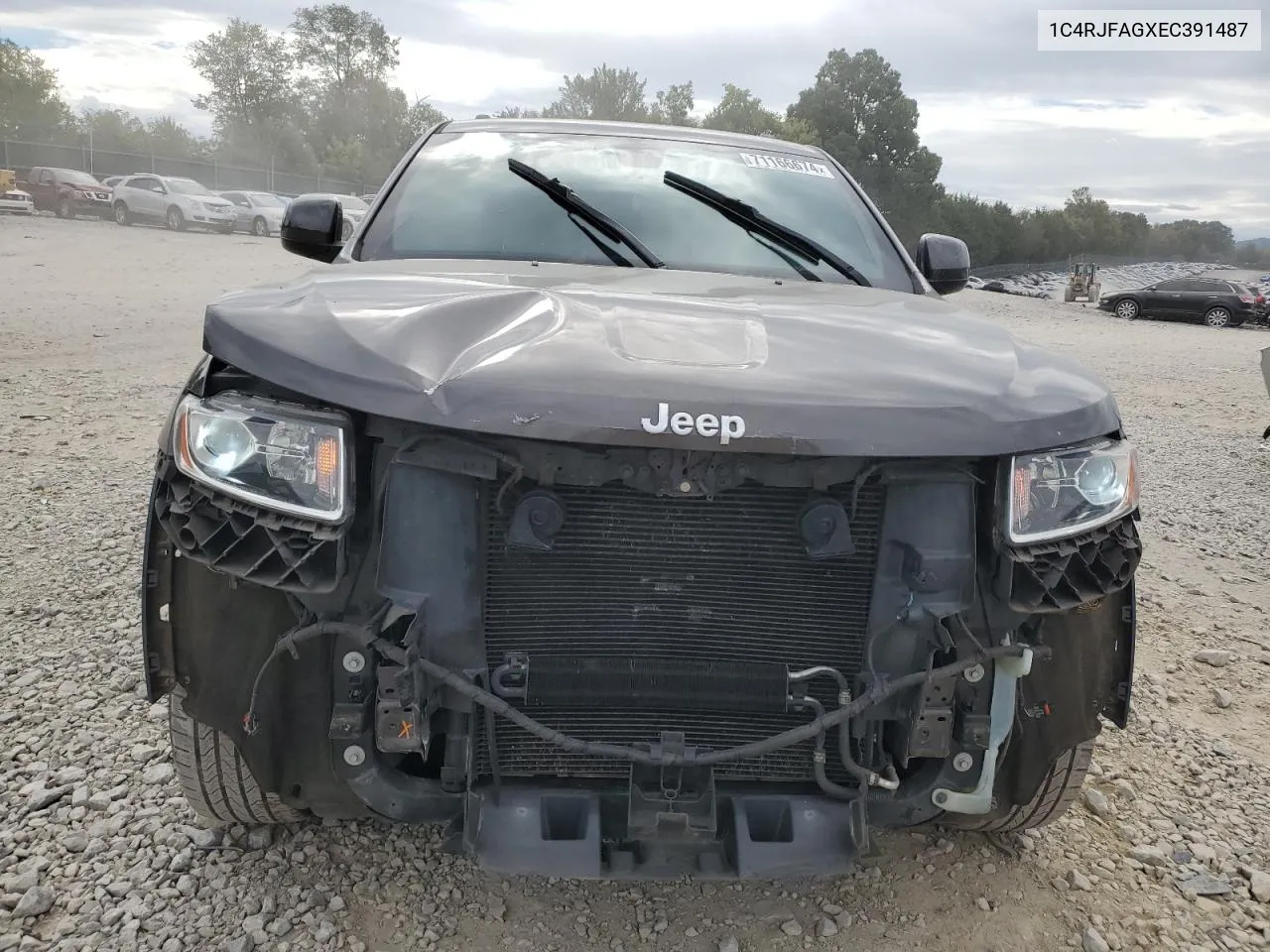 2014 Jeep Grand Cherokee Laredo VIN: 1C4RJFAGXEC391487 Lot: 71166674