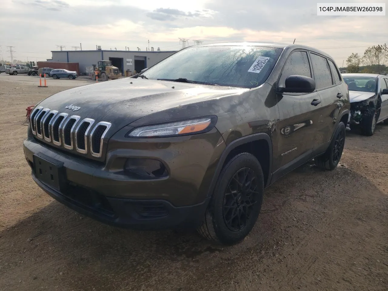 1C4PJMAB5EW260398 2014 Jeep Cherokee Sport