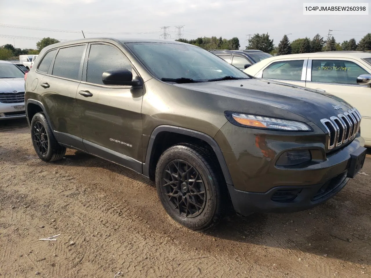 2014 Jeep Cherokee Sport VIN: 1C4PJMAB5EW260398 Lot: 71264824