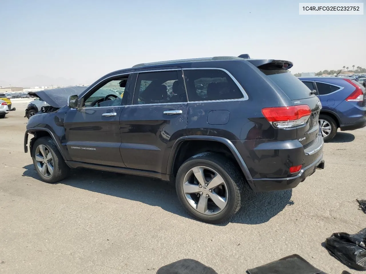 1C4RJFCG2EC232752 2014 Jeep Grand Cherokee Overland