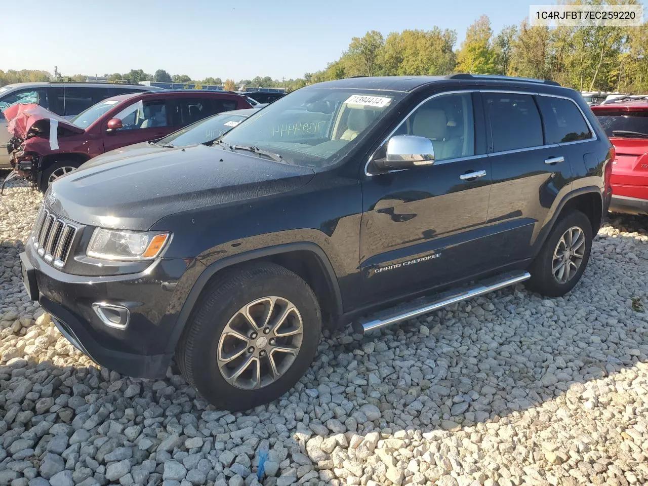 2014 Jeep Grand Cherokee Limited VIN: 1C4RJFBT7EC259220 Lot: 71394444