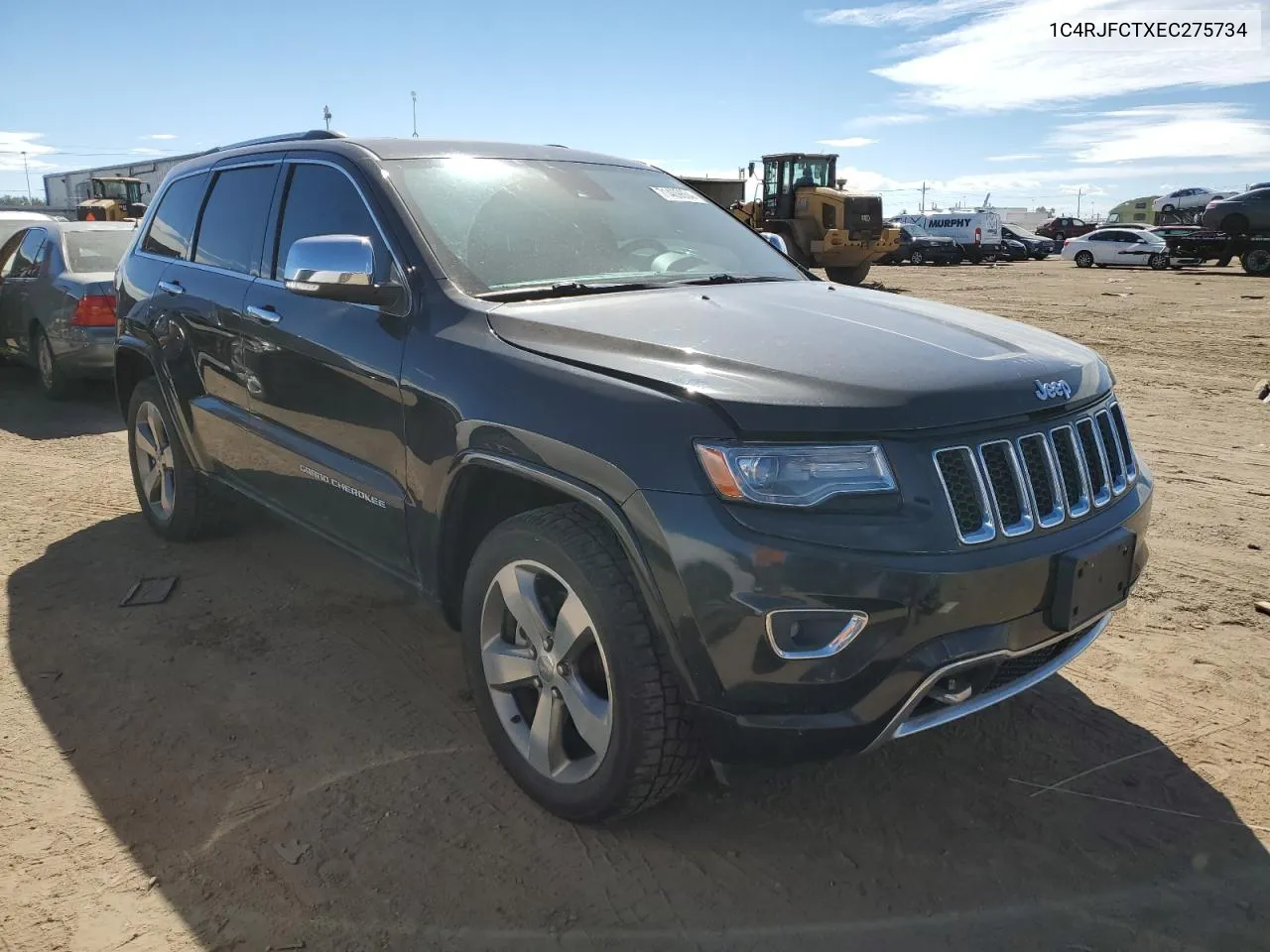 2014 Jeep Grand Cherokee Overland VIN: 1C4RJFCTXEC275734 Lot: 71409864