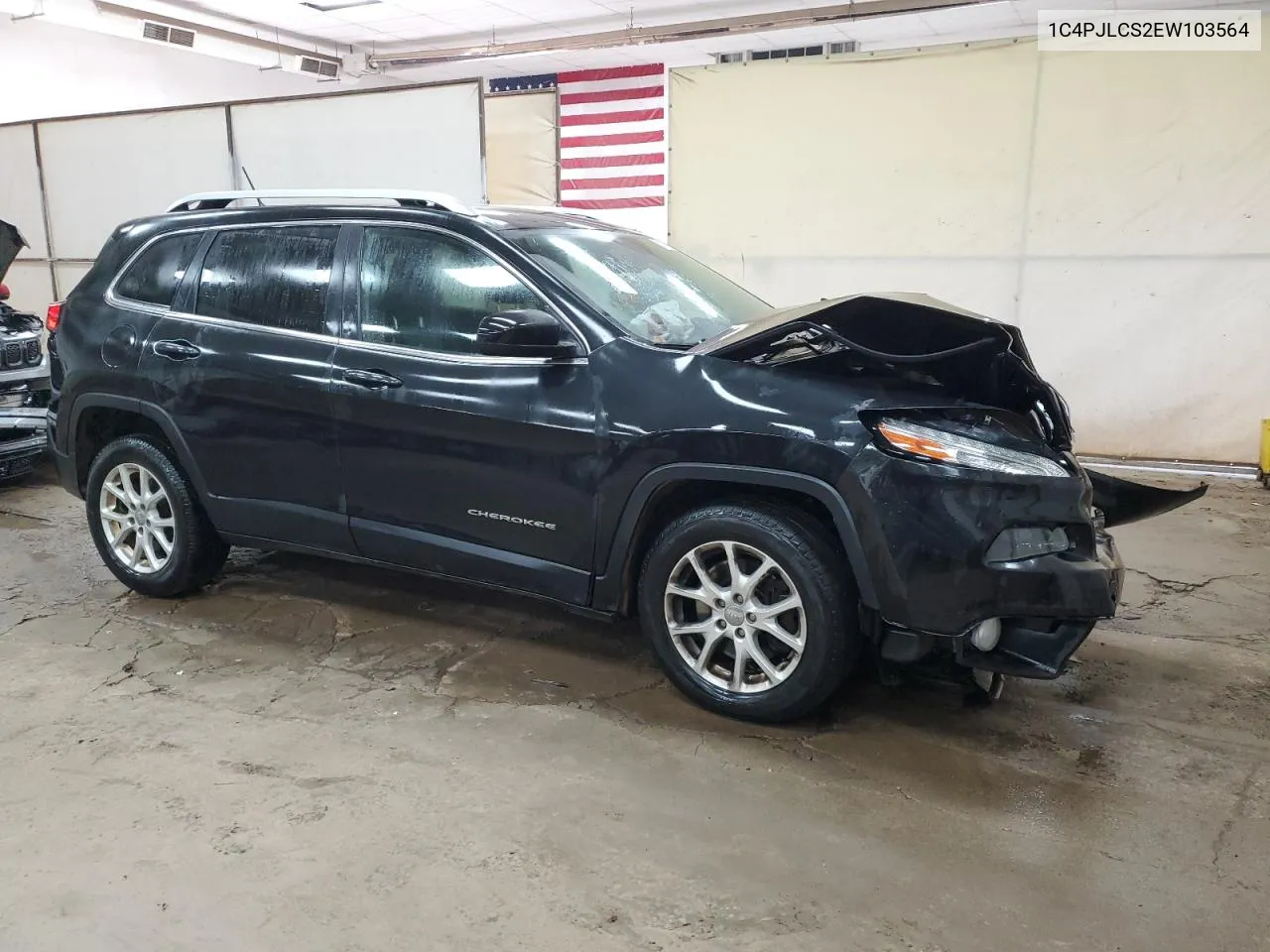 1C4PJLCS2EW103564 2014 Jeep Cherokee Latitude