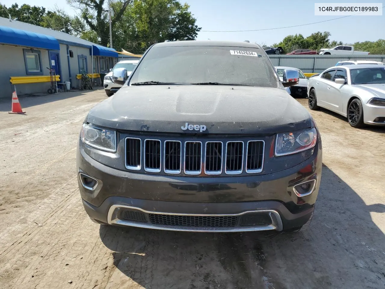 2014 Jeep Grand Cherokee Limited VIN: 1C4RJFBG0EC189983 Lot: 71452634