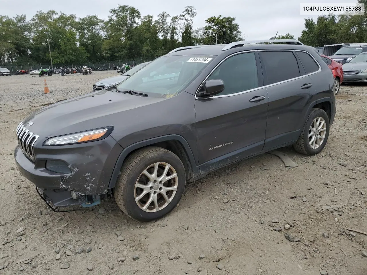 1C4PJLCBXEW155783 2014 Jeep Cherokee Latitude