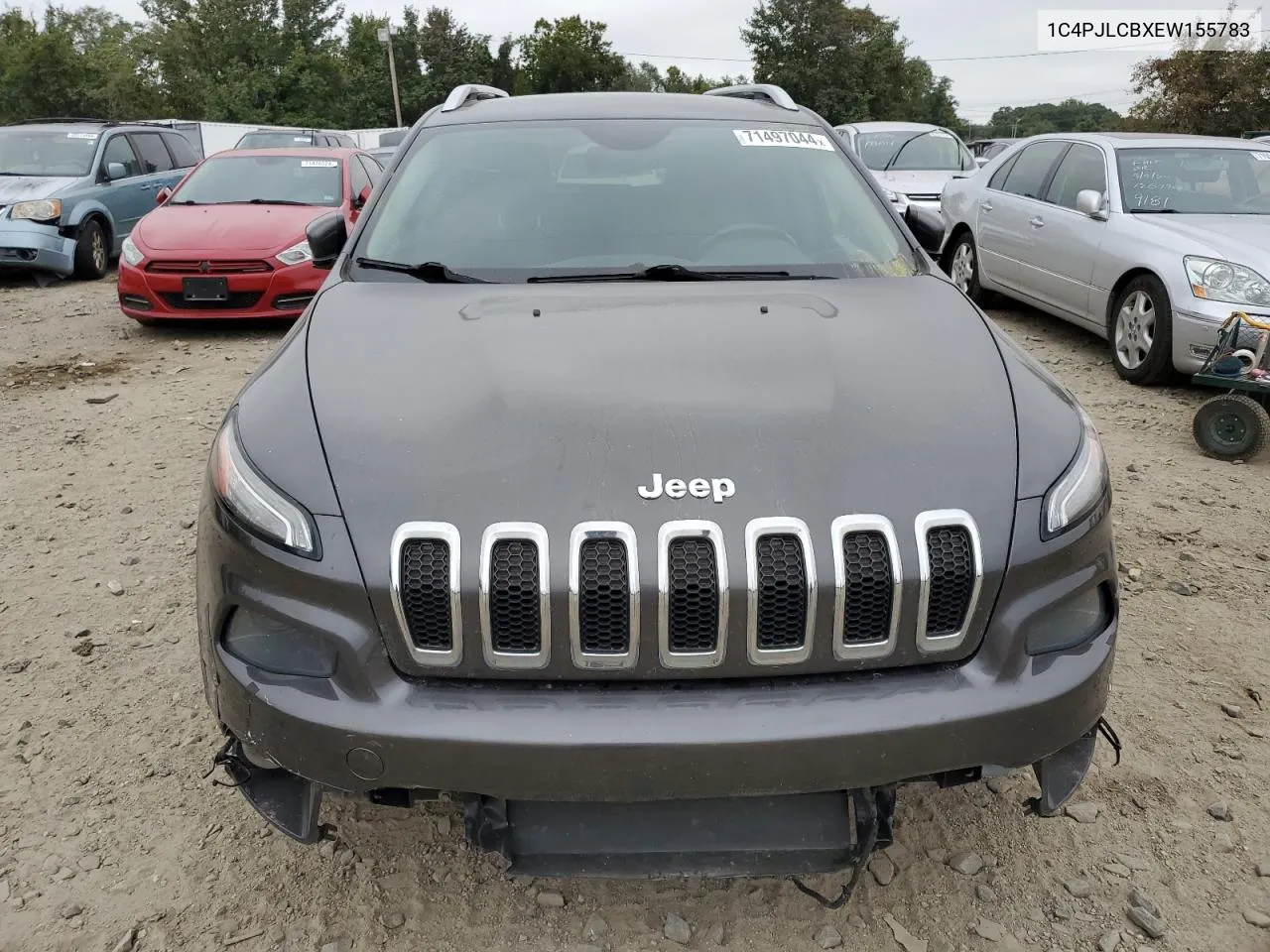 1C4PJLCBXEW155783 2014 Jeep Cherokee Latitude