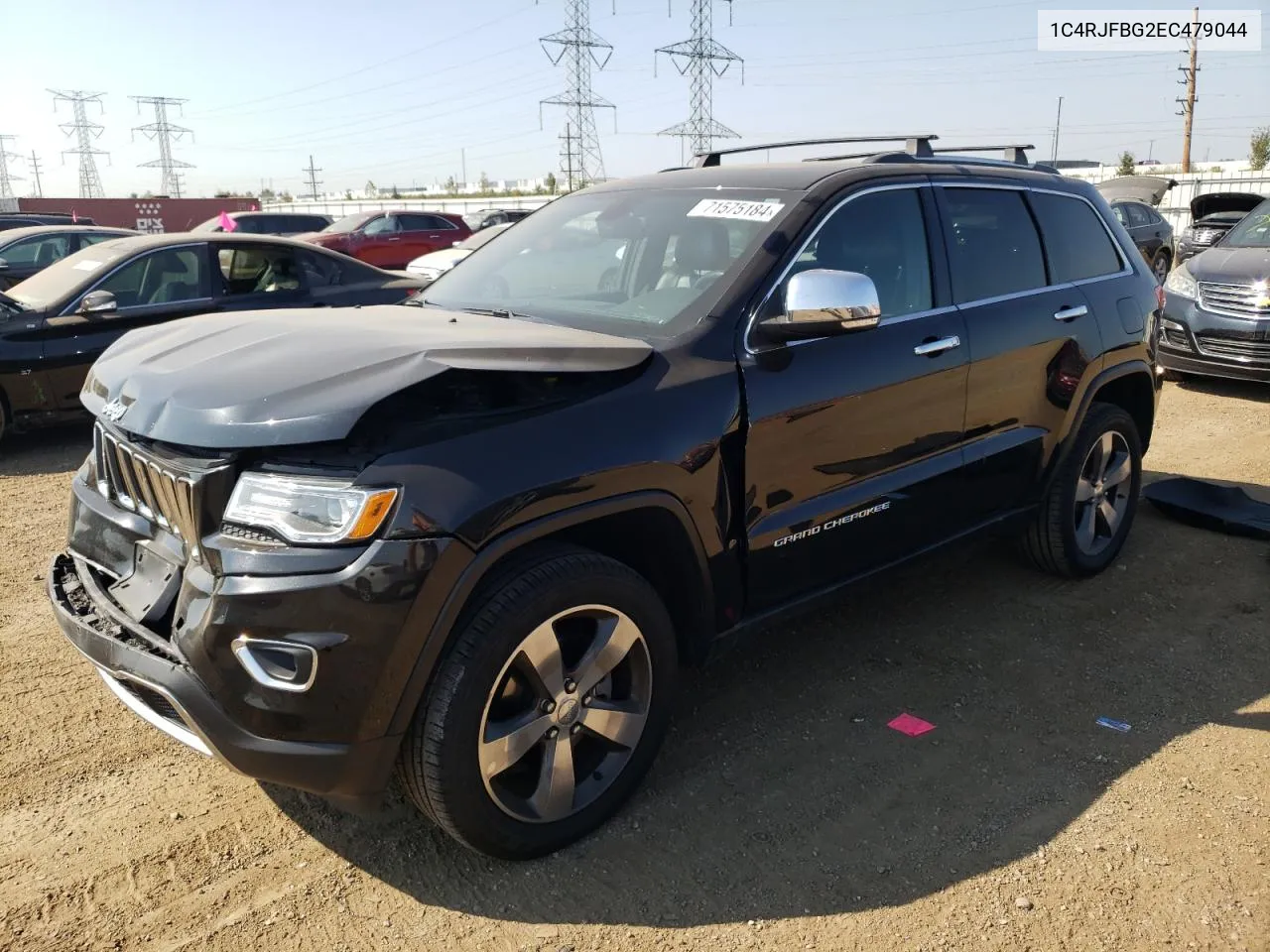 2014 Jeep Grand Cherokee Limited VIN: 1C4RJFBG2EC479044 Lot: 71575184