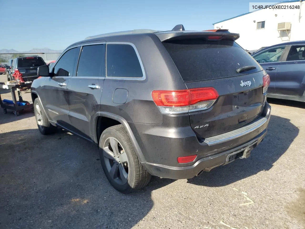 2014 Jeep Grand Cherokee Overland VIN: 1C4RJFCGXEC216248 Lot: 71575854