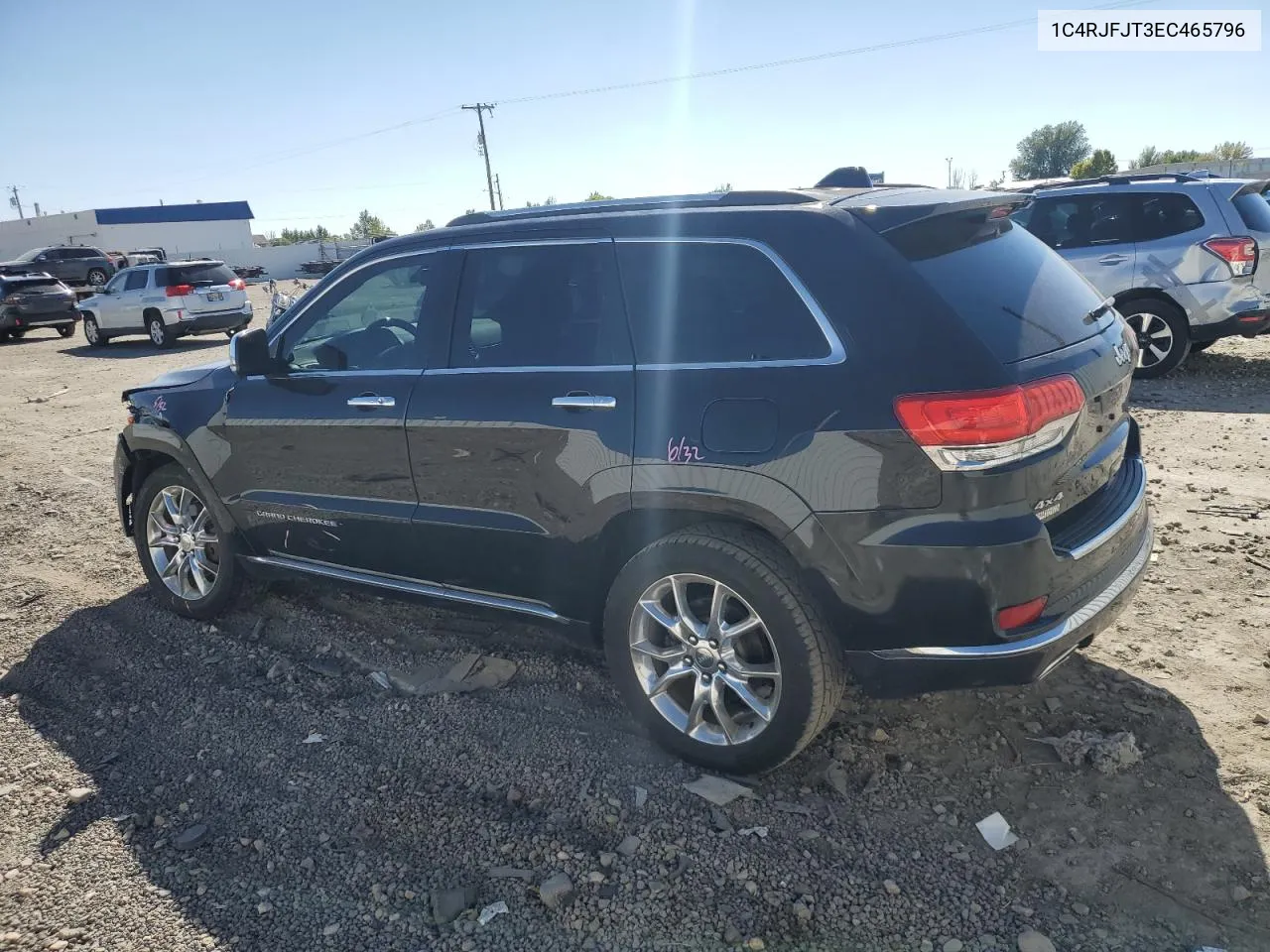 2014 Jeep Grand Cherokee Summit VIN: 1C4RJFJT3EC465796 Lot: 71602494