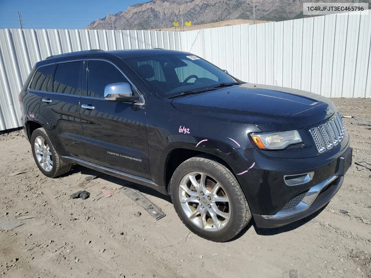 2014 Jeep Grand Cherokee Summit VIN: 1C4RJFJT3EC465796 Lot: 71602494