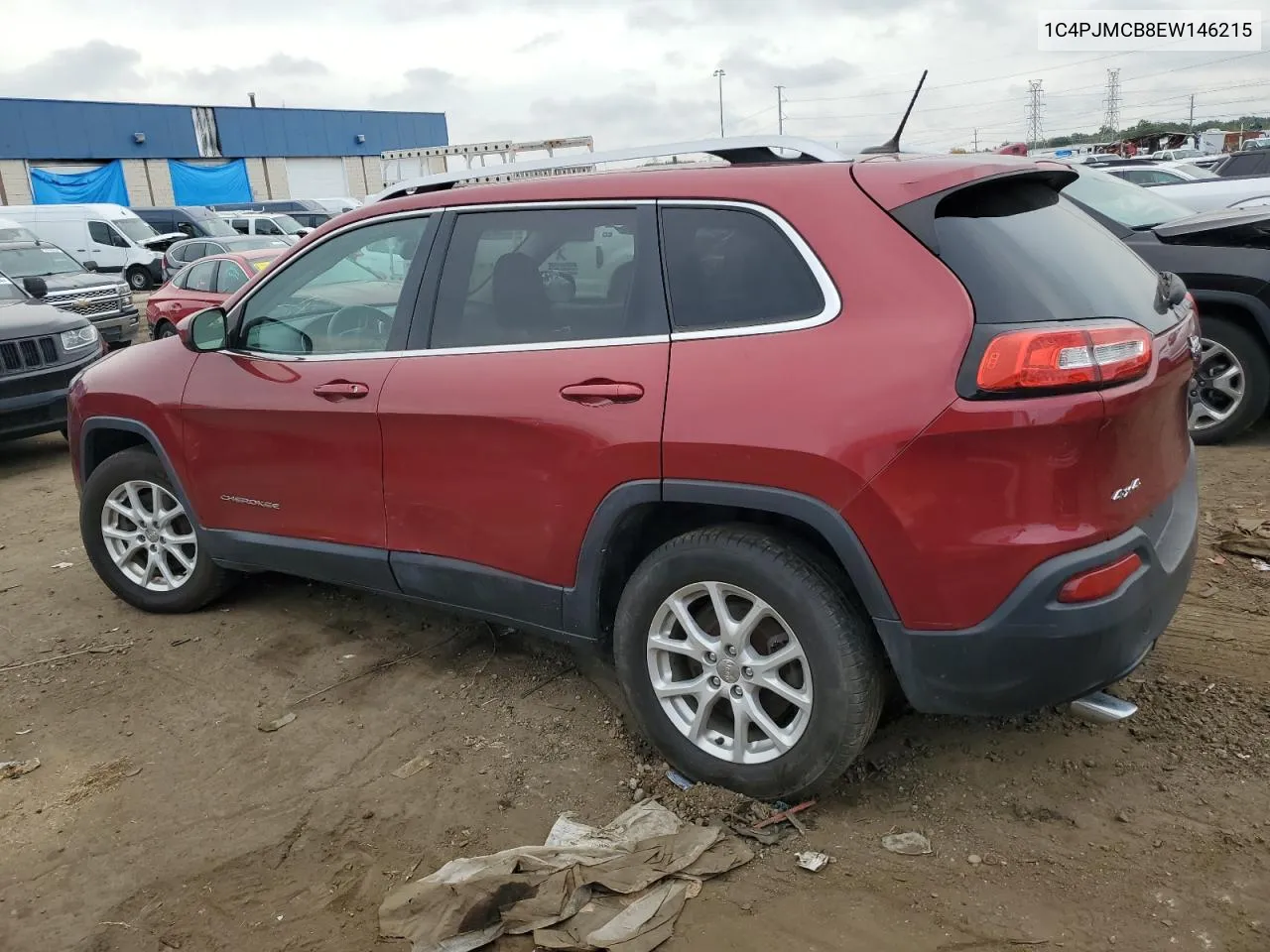 2014 Jeep Cherokee Latitude VIN: 1C4PJMCB8EW146215 Lot: 71622404